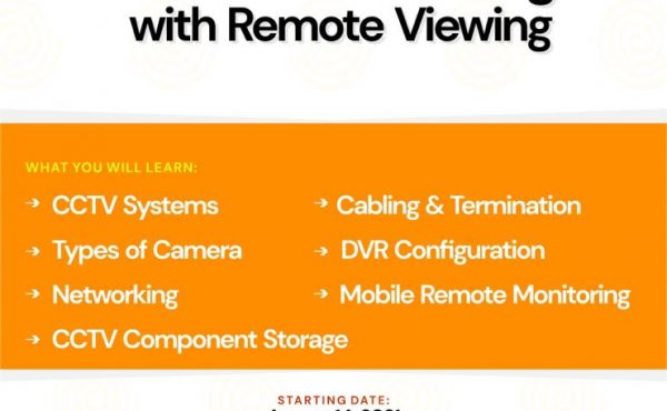 CCTV Training with Remote Viewing